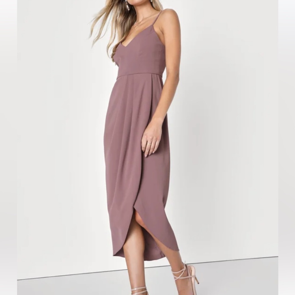 NEW Lulus Reinette Mauve Purple